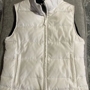 Athletic Works Women's Ivory Puffer Vest
